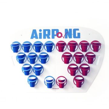 Air Pong Set - 2x Bälle & 24x Becher