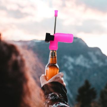 Flasche Bier Bong Timer 23 cm