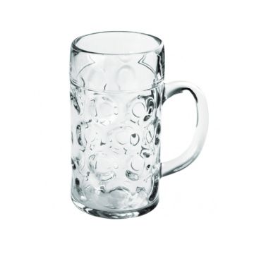 1 Liter Oktoberfest Bierkrug aus hochwertigem Kunststoff
