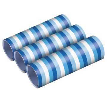 Blaue Nuancen Streamers 3x - 4 Meter