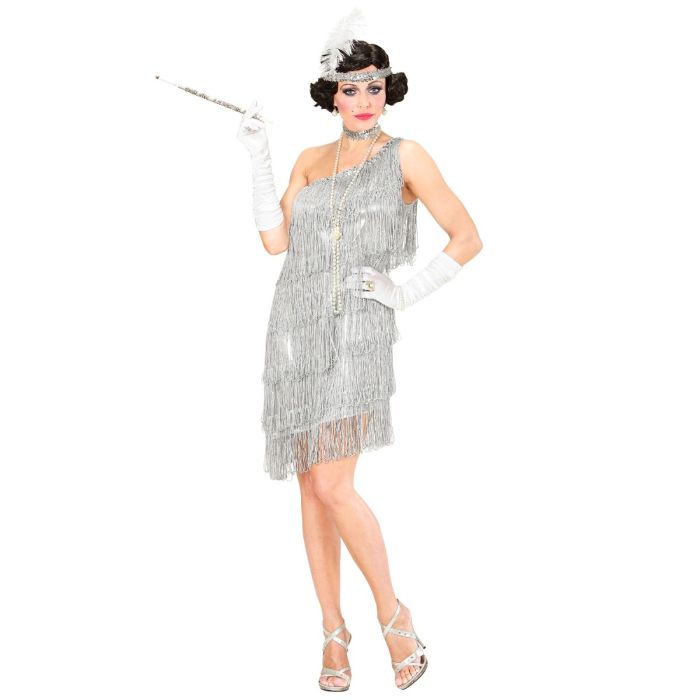 Charmantes Flapperkleid mit Halsband