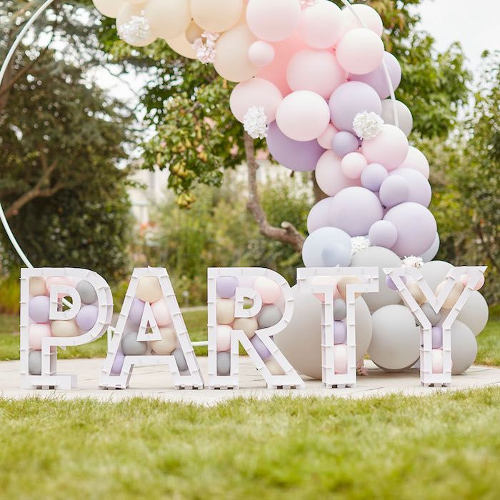 PARTY Ballonboxen - 69,6 x 60 cm