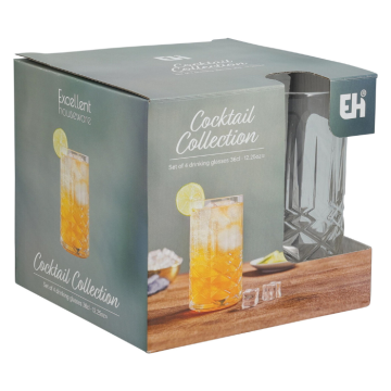 Cocktailgläser 360 ml - 4x