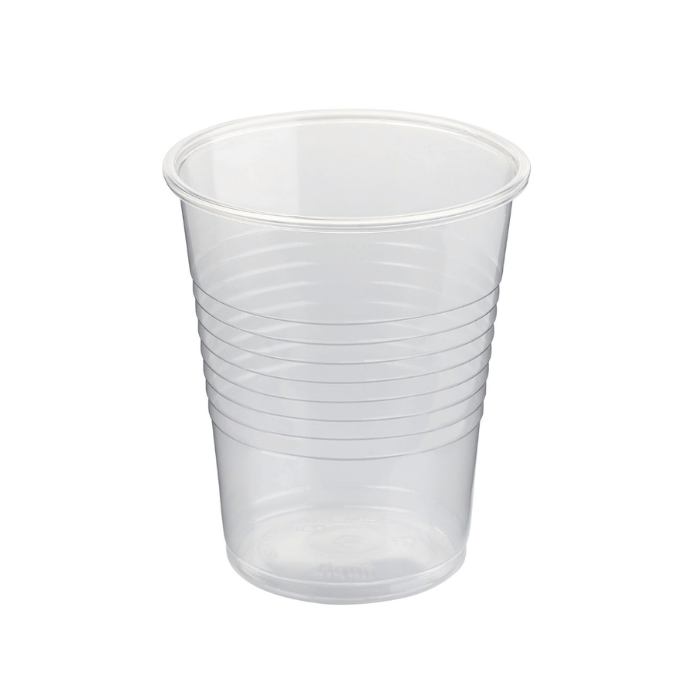 0,2 Liter Plastikbecher 100x transparent