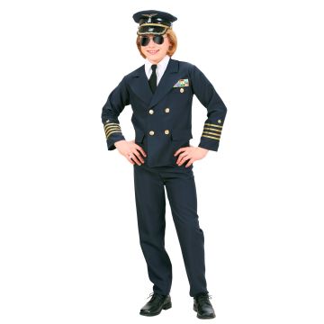 Tolle Pilotenuniform für Kinder - 4 Teile