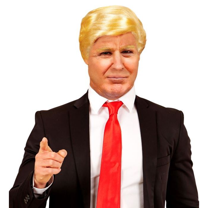 Präsidentenperücke blond - Einheitsgröße