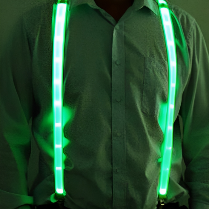 Grüne LED-Träger Neon