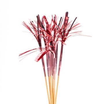 Rose Gold Trinkhalme 10x - 24 cm