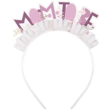 Haarreif 'Mom to be' in Pink