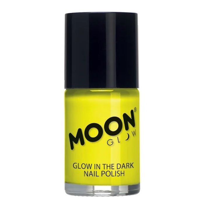 Selbstleuchtender Nagellack Gelb 14 ml Moon Creations 