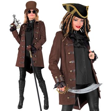 Historische Damen-Piratenjacke