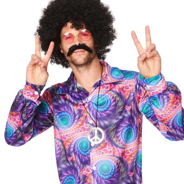 Psychedelisches Hippie-Hemd
