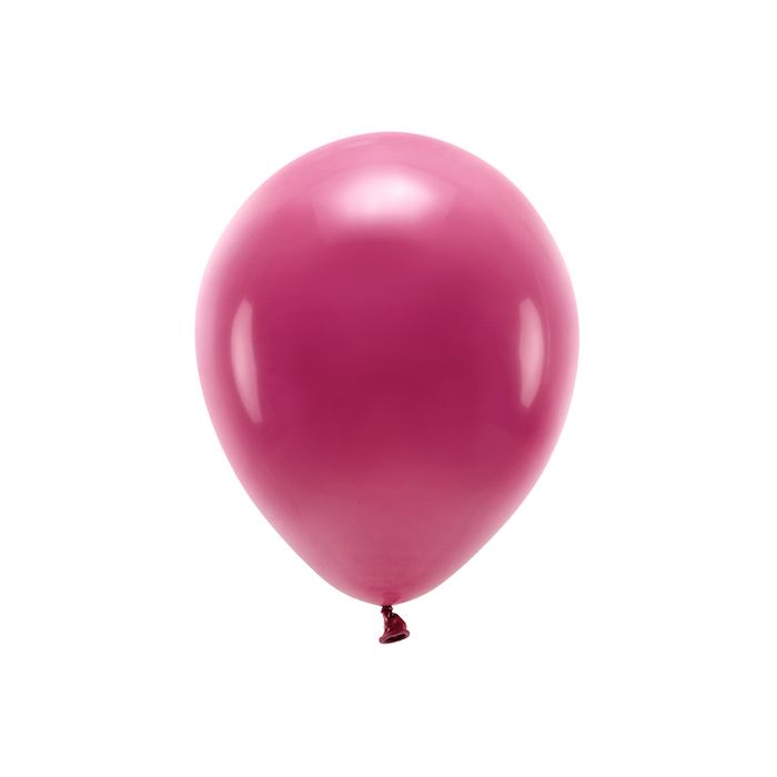 Pastel tiefrote Ballons 10x - 30 cm