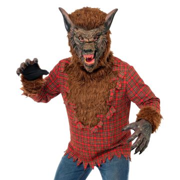 Gruselig Werwolf-Kostüm für Herren