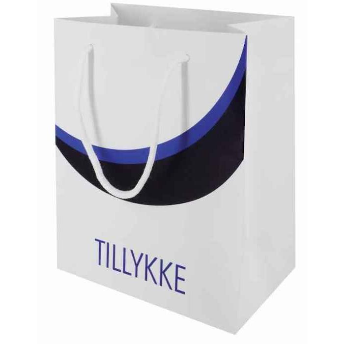 Student Geschenktüte Blau 2x 