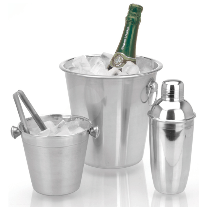 Bar-Service-Set Edelstahl - 4 Teile