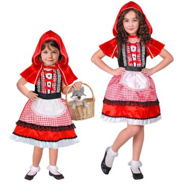 Rotkäppchen Kostüm für Mädchen