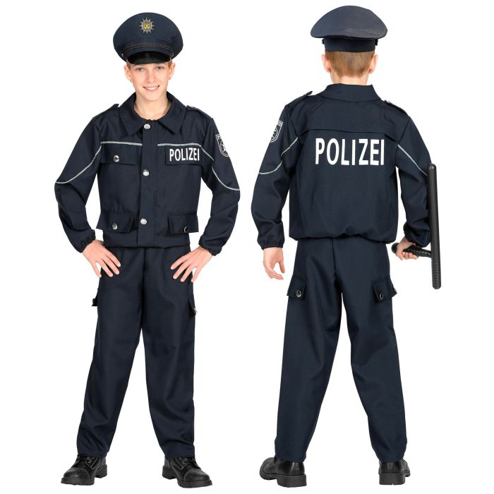 Deutsches Polizeibeamtenkostüm für Kinder