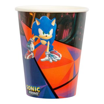 Sonic Pappbecher 8x - 210 ml