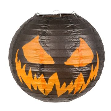 Gruselige Halloween Kürbislaterne - Ø 25 cm