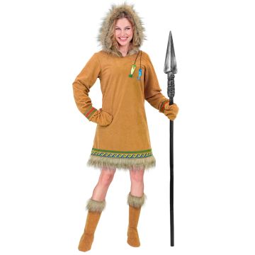 Eskimo-Kostüm für Damen - 3 Teile