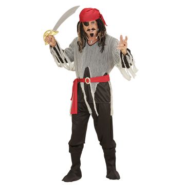 Flauschiges Piratenkostüm für Herren