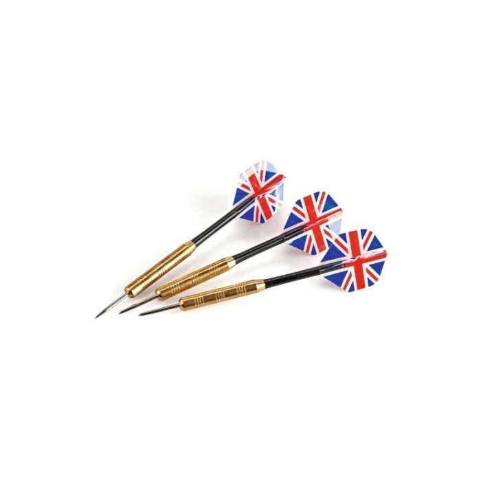 Dartpfeile UK-Flagge Metall 3x