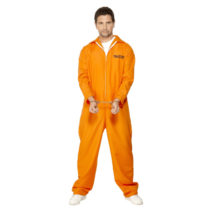 Gefängnisanzug Kostüm orange
