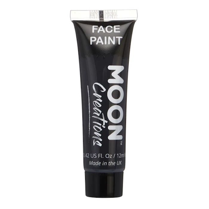 Schwarze Gesichtsfarbe 12 ml Moon Creations