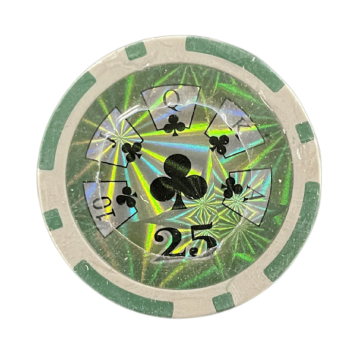 Poker Chips Royal Flush 25 50x