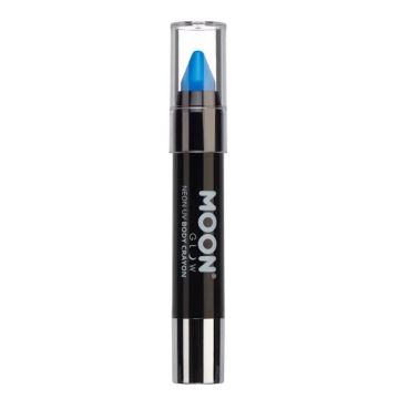 Neon UV Körperstift Intensiv Blau 3,2 g von Moon Creations