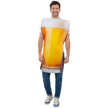 Unisex Bierglas Kostüm