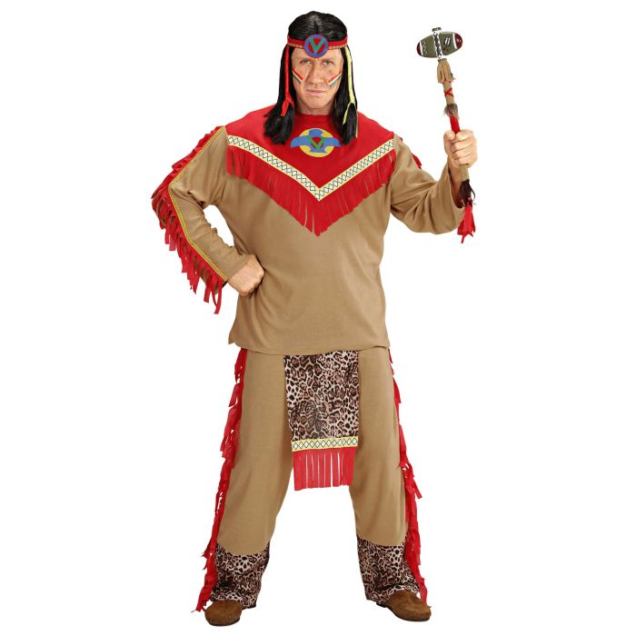 Indianer Kostüm für Herren - 3 Teile