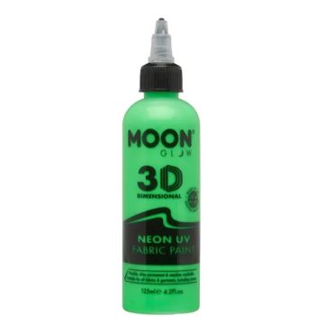 Neon UV-Textilfarbe Grün 125 ml Moon Creations