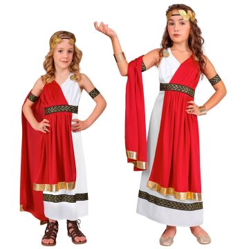 Römisches Kaiserin-Kleid für Mädchen
