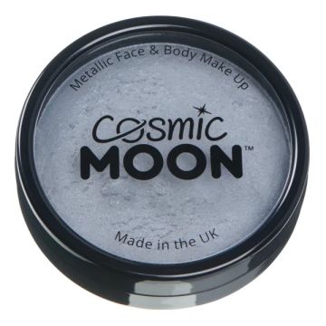 Metallic Gesichts- und Körperfarbe Silber Moon Creations - 36 g