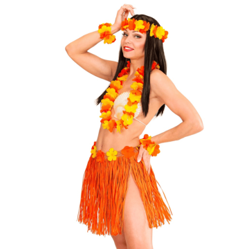 Hawaii Set orange - 5 Teile