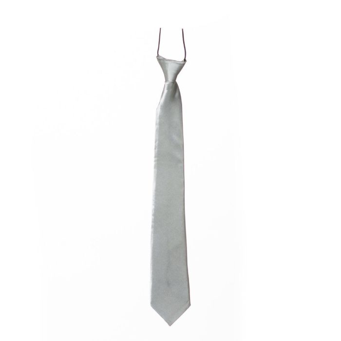 Krawatte 50 cm Silber