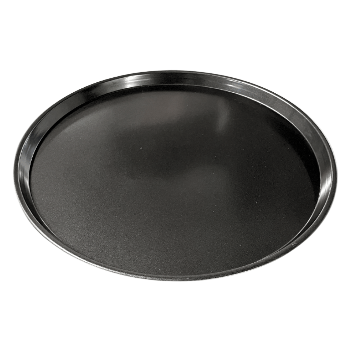 Schwarze Metallplatte - 35,5 cm