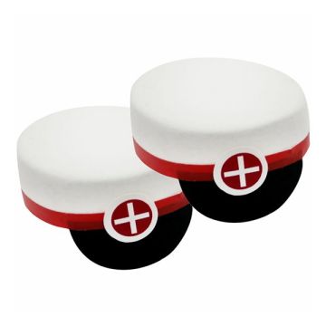 Rote Studentenfezze 2x - 8cm