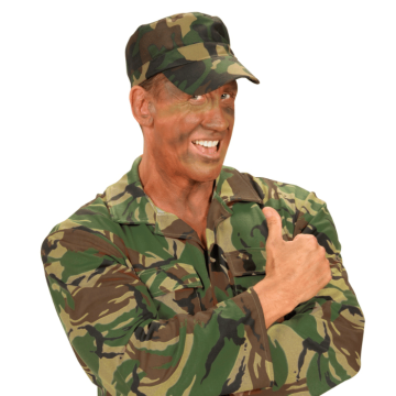 Militärmütze - Einheitsgröße