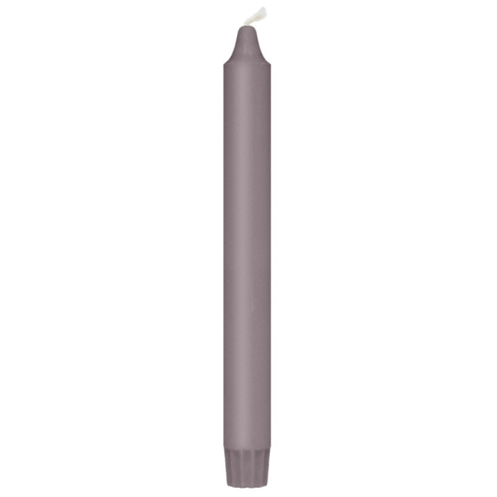 Stabkerzen dunkler Sand 8x - 24 cm