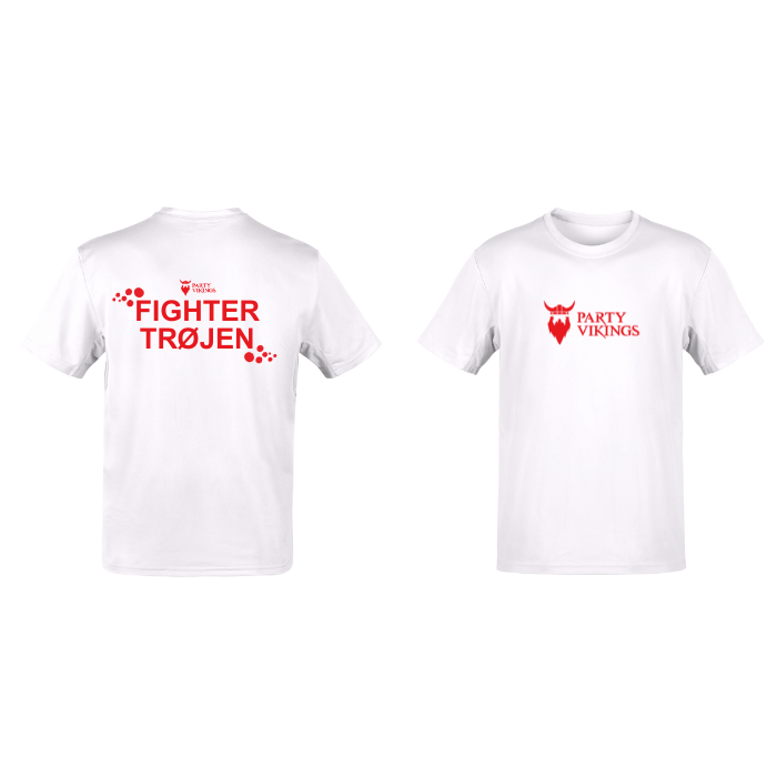 Weiße Fighter-Shirt - Unisex