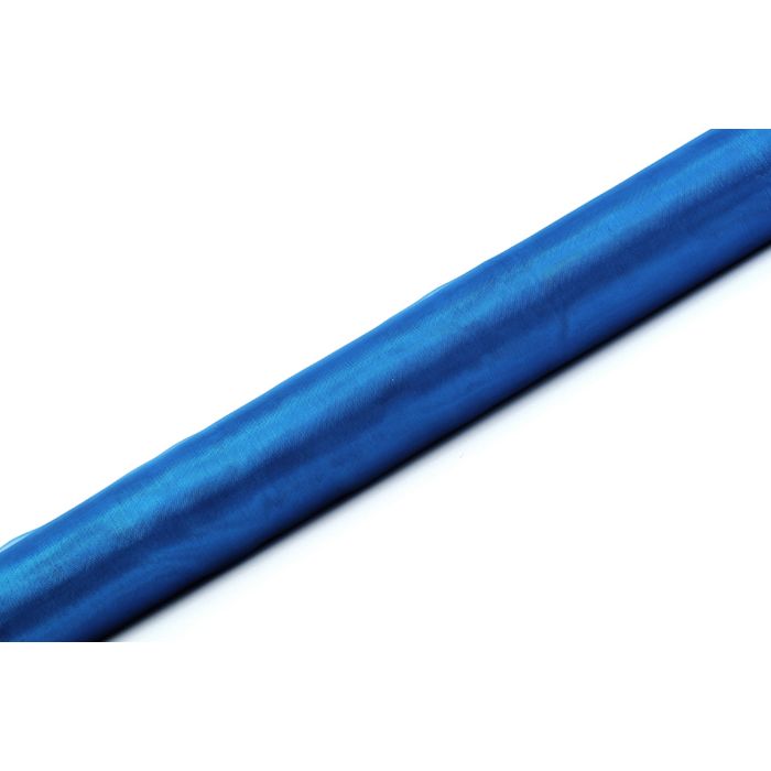 Organza Tischläufer Blau - 9 Meter