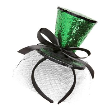 Mini Glitter Zylinder Grün