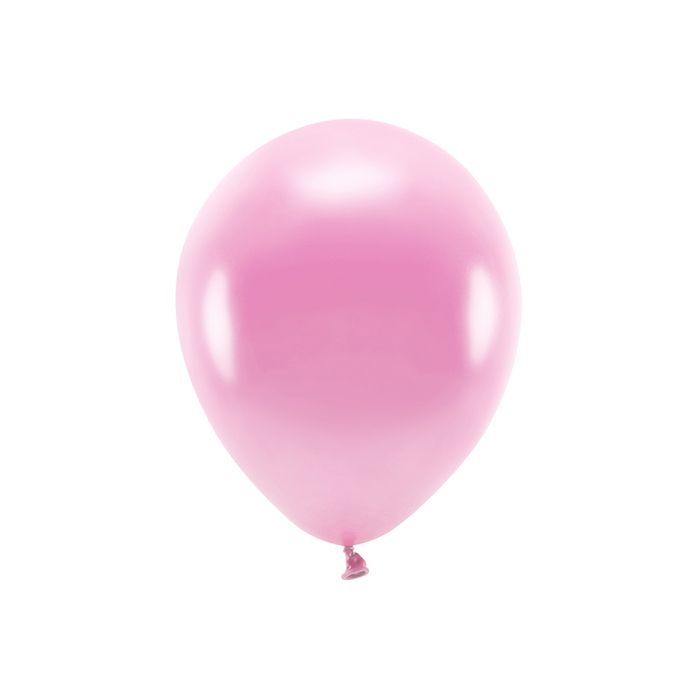 Metallic Pink Ballons 10x - 30 cm