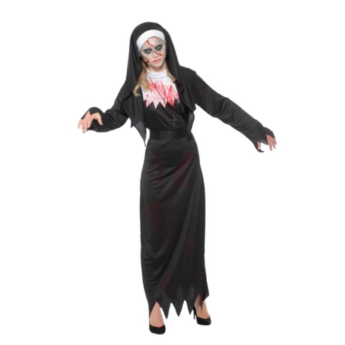 Zombie Nonne Kostüm