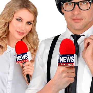 Journalistenmikrofon - 25 cm