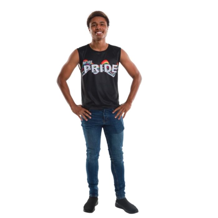 Schwarzes Pride Tanktop