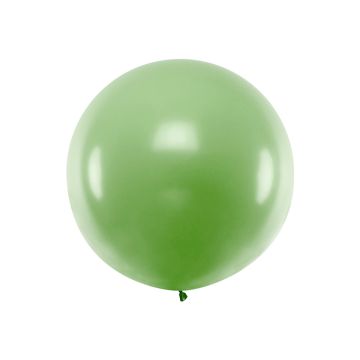 Riesiger pastellgrüner Ballon - 1 Meter